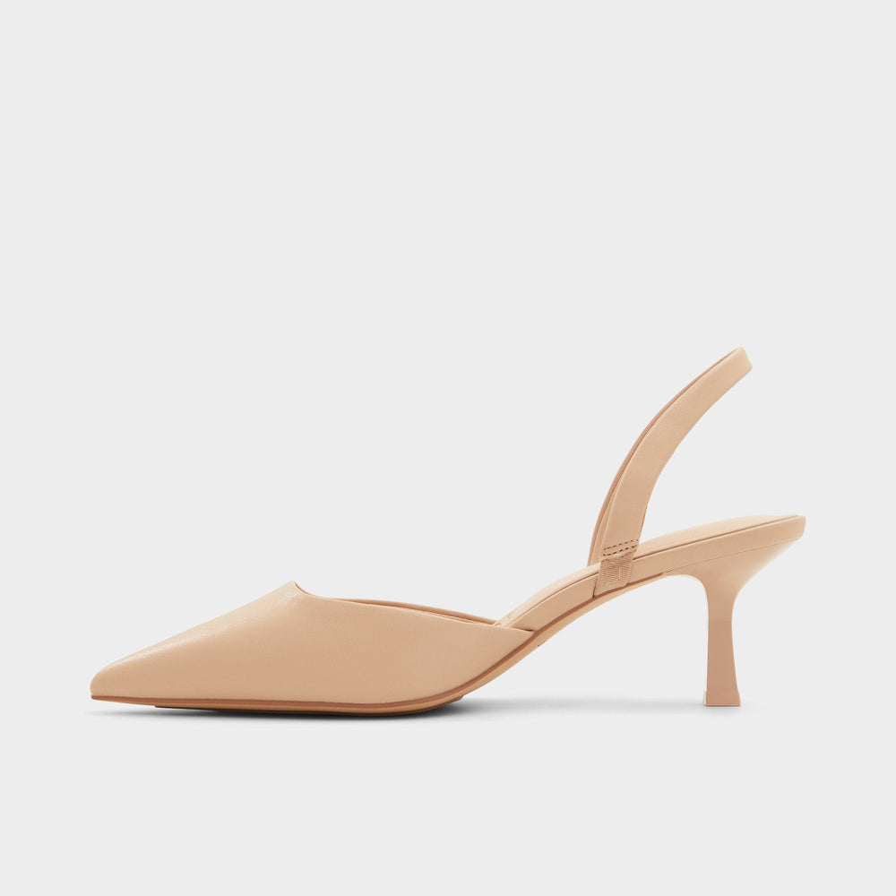 Gavedessi Other Beige Women's Slingbacks - Slingback heel, Kitten heel
