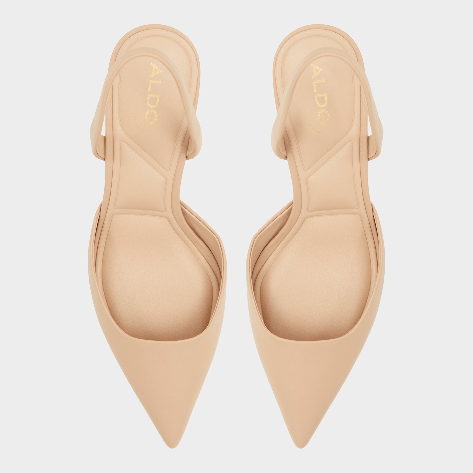 Gavedessi Other Beige Women's Slingbacks - Slingback heel, Kitten heel
