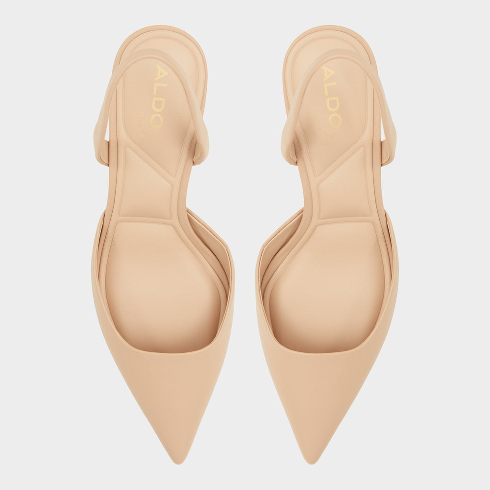 Gavedessi Other Beige Women's Slingbacks - Slingback heel, Kitten heel
