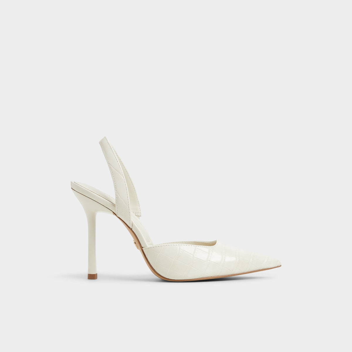 Berolden Other White Women's Slingbacks - Slingback heel, Stiletto heel