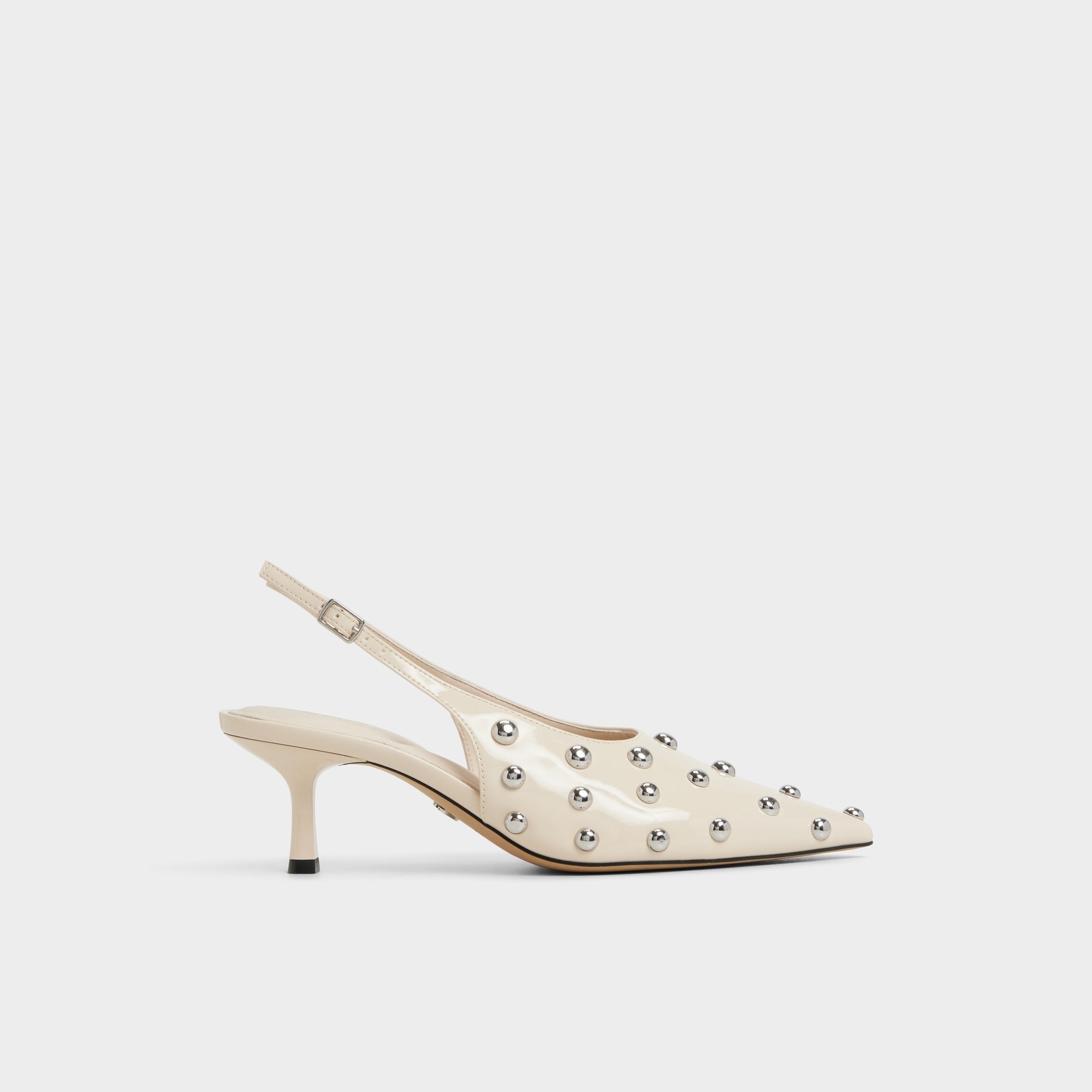 Naiarah in Cream 14118390 - Slingback heel, Stiletto heel