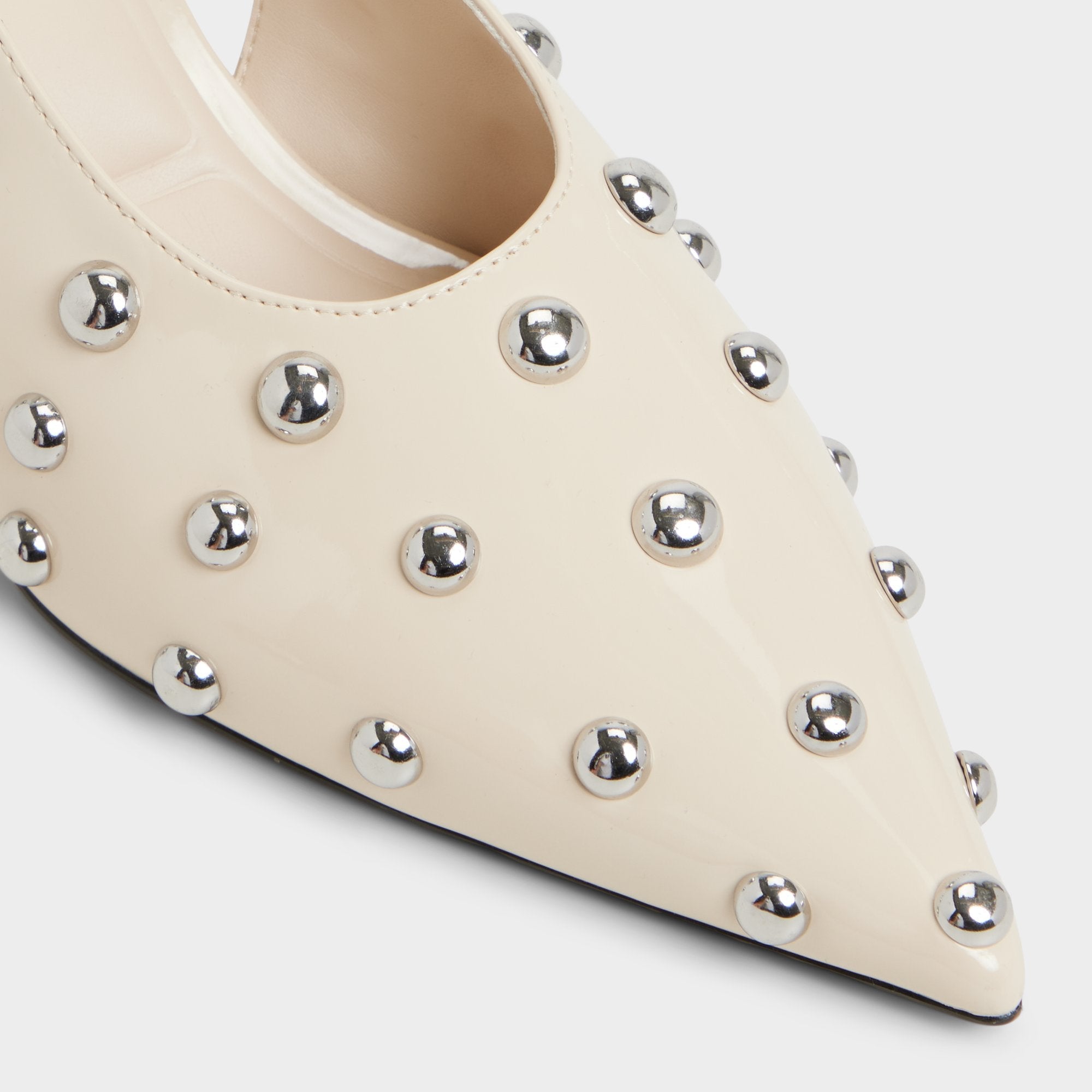 Naiarah in Cream 14118390 - Slingback heel, Stiletto heel