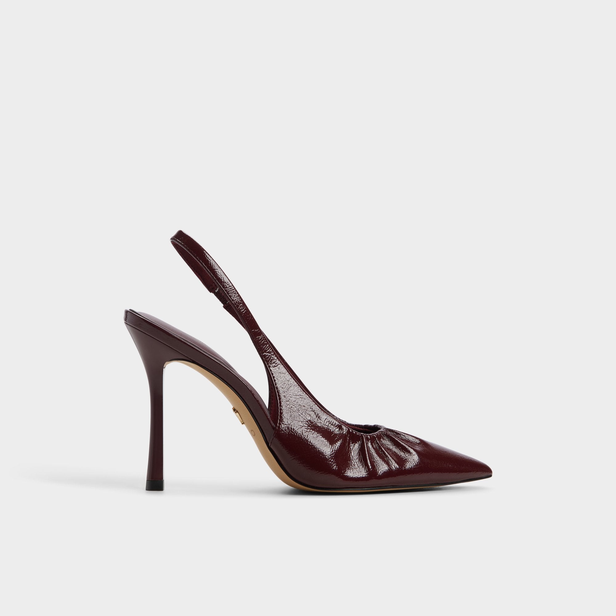 Mystie Bordo Women's Slingbacks - Slingback heel, Stiletto heel