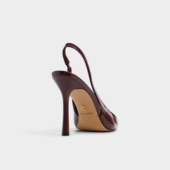 Mystie Bordo Women's Slingbacks - Slingback heel, Stiletto heel