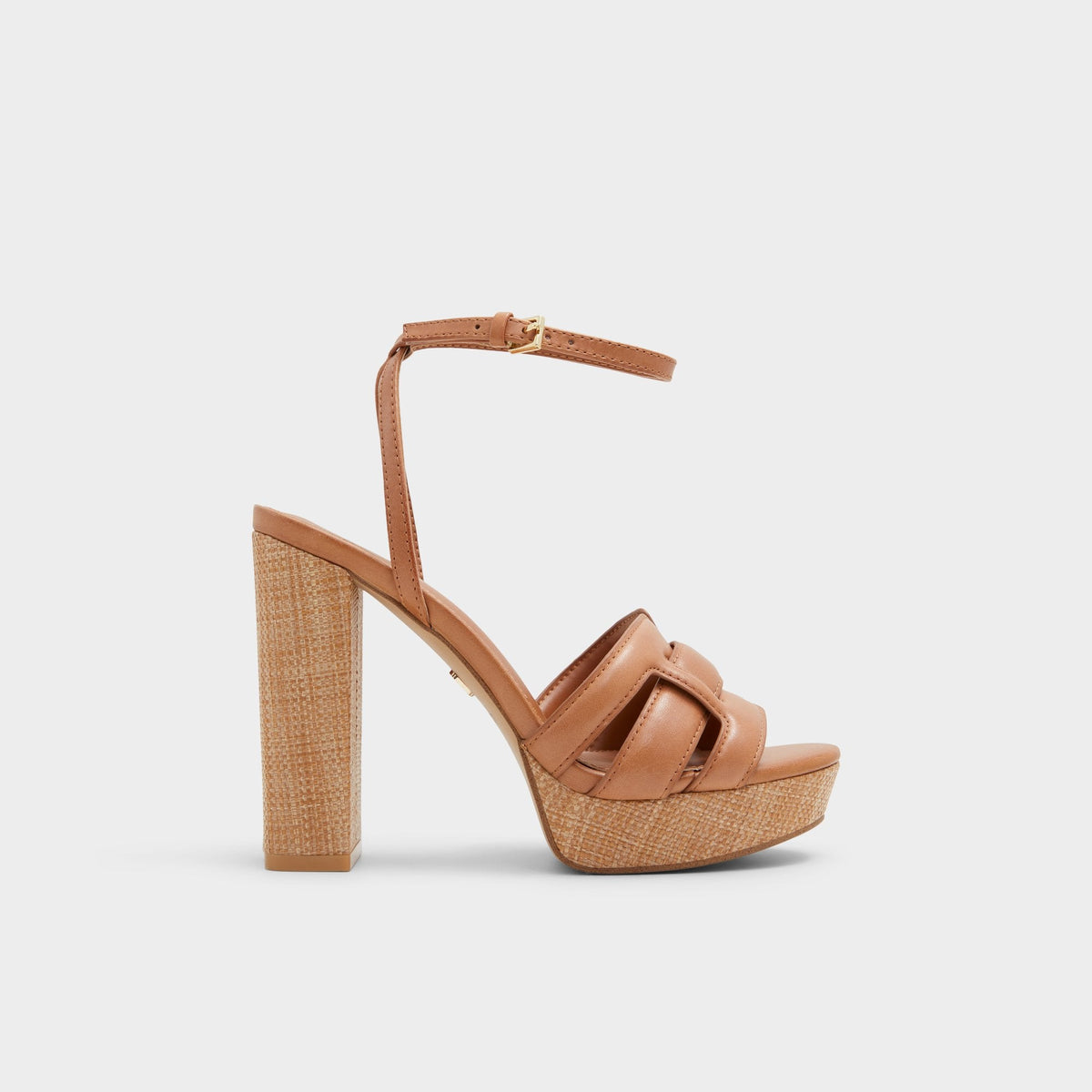 Valaberel Medium Brown Women's Platform sandals - Strappy heeled sandal, Platform