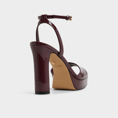 Chicgleam Bordo Women's Platform sandals - Heeled sandal, Platform