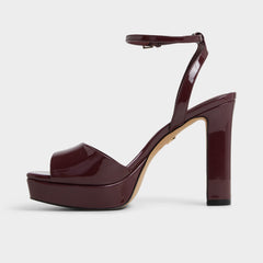 Chicgleam Bordo Women's Platform sandals - Heeled sandal, Platform
