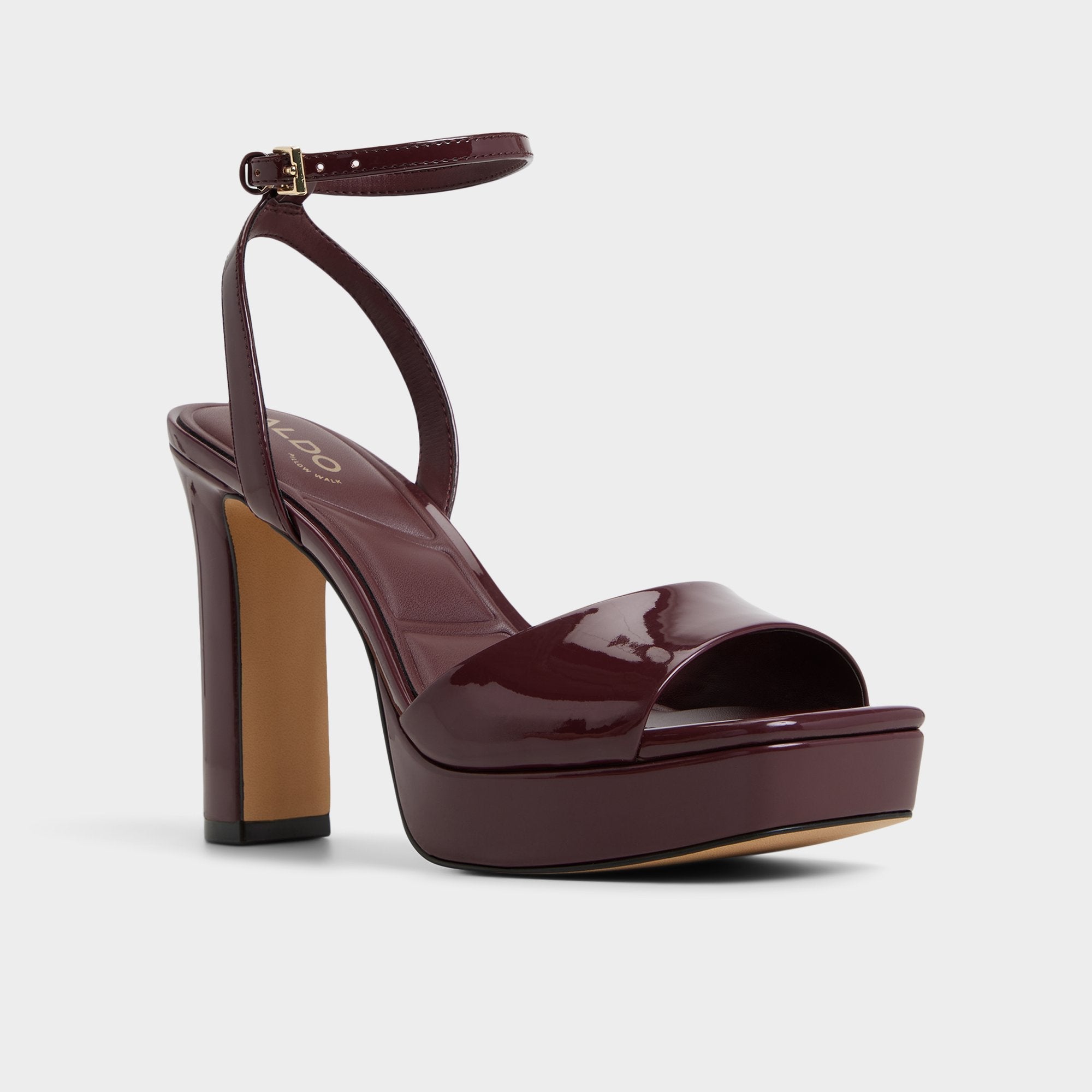 Chicgleam Bordo Women's Platform sandals - Heeled sandal, Platform