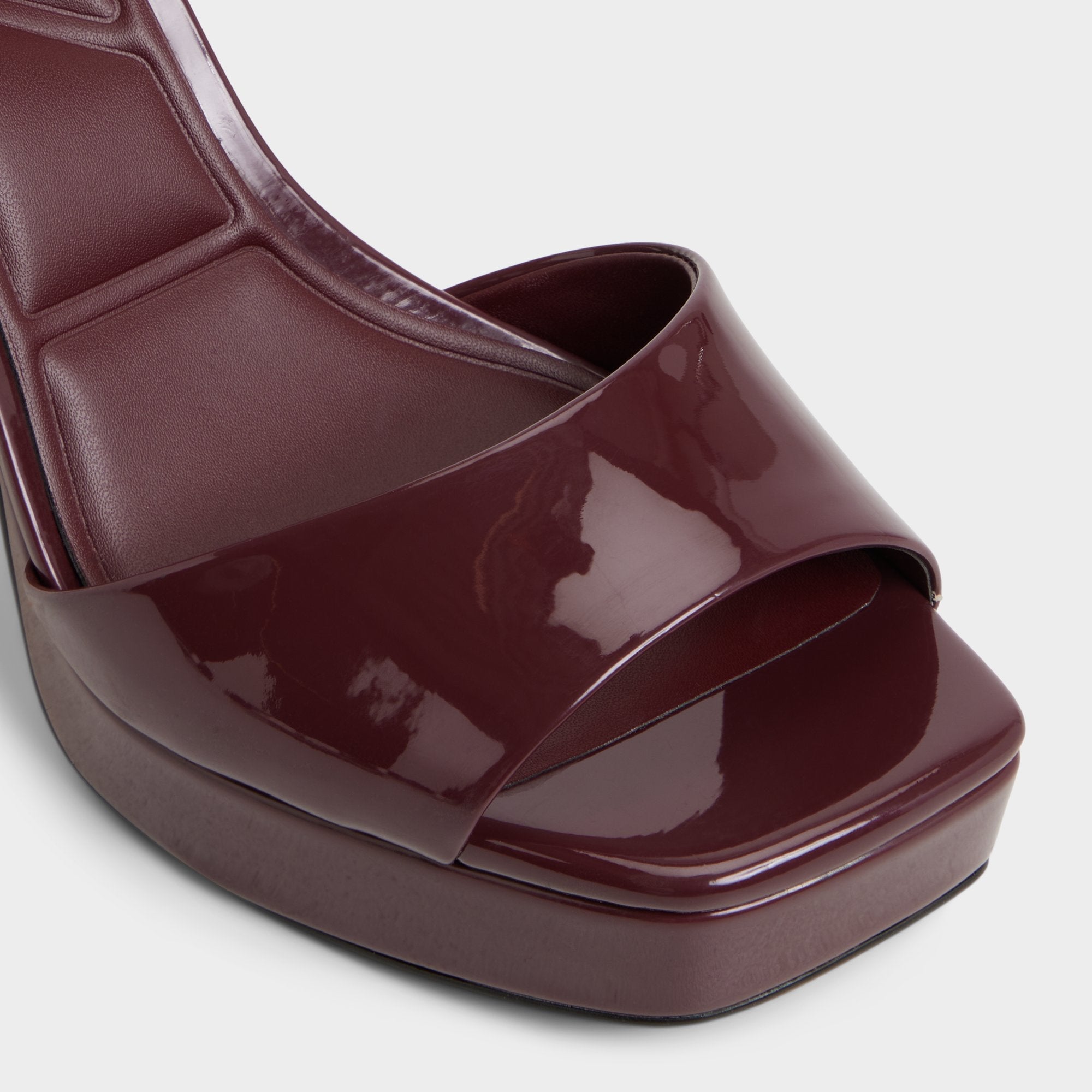 Chicgleam Bordo Women's Platform sandals - Heeled sandal, Platform