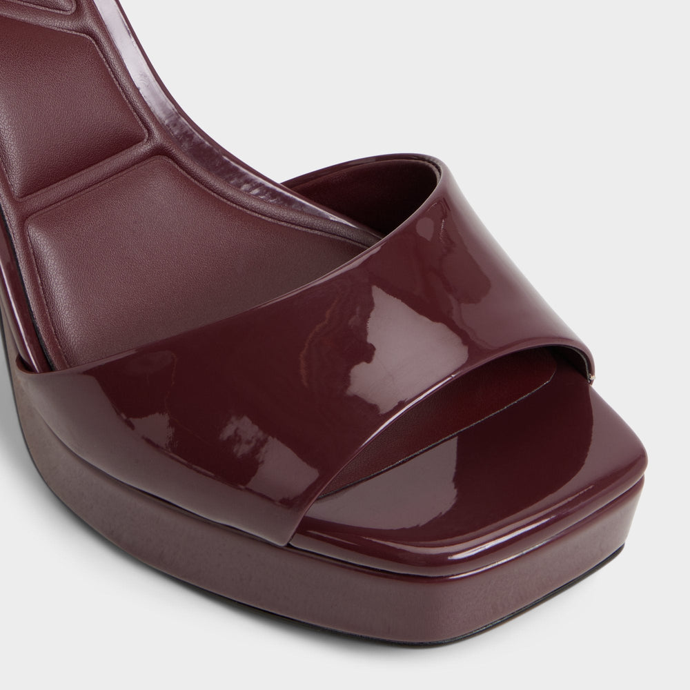 Chicgleam Bordo Women's Platform sandals - Heeled sandal, Platform