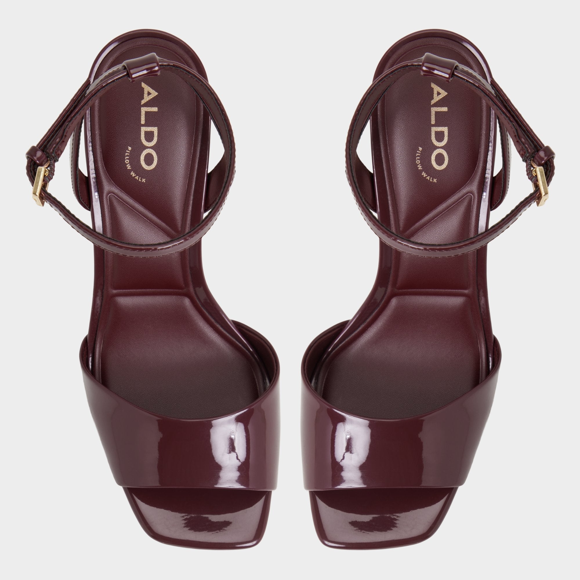 Chicgleam Bordo Women's Platform sandals - Heeled sandal, Platform