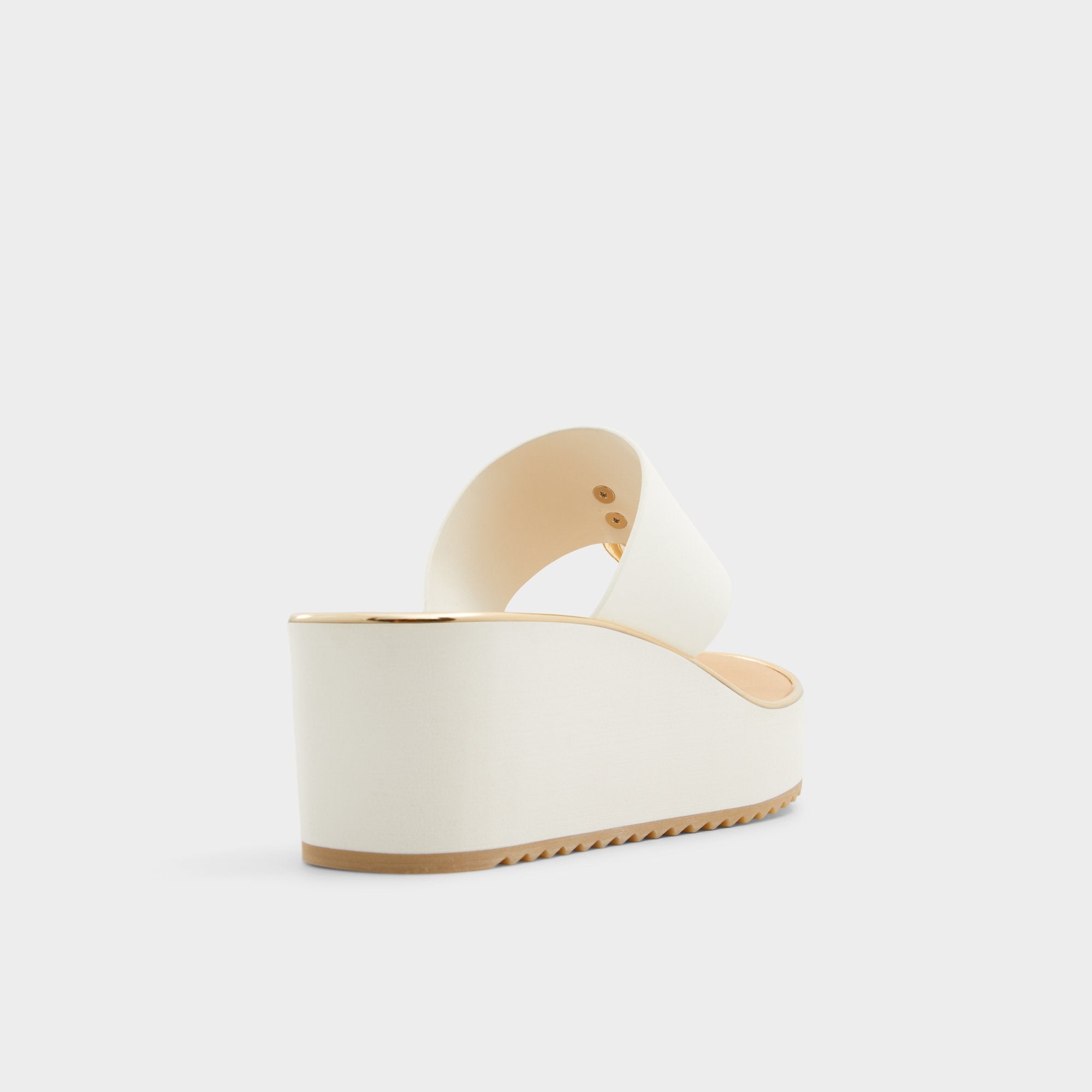 Penelopy White Women's Wedges - Wedge sandal, Wedge heel