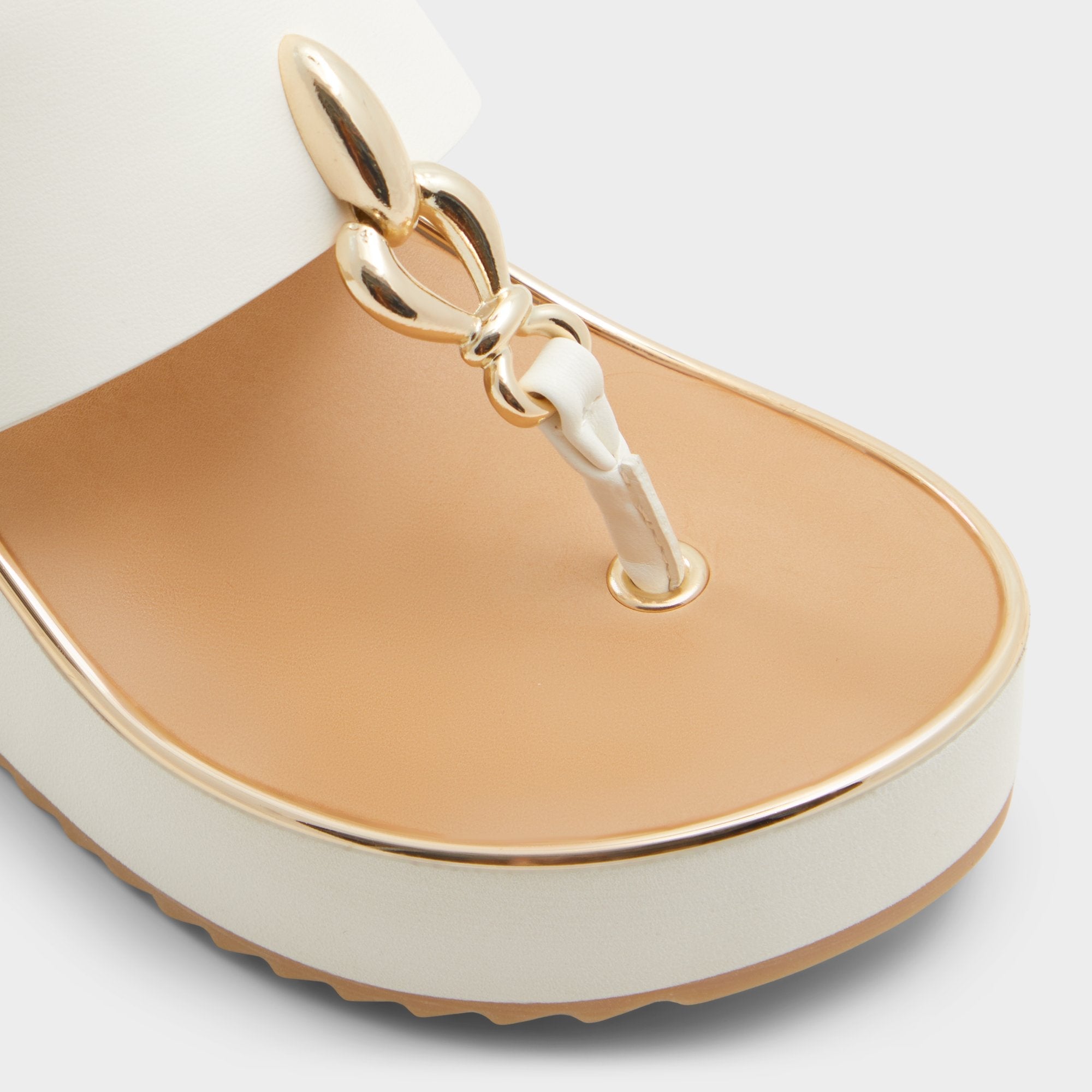 Penelopy White Women's Wedges - Wedge sandal, Wedge heel