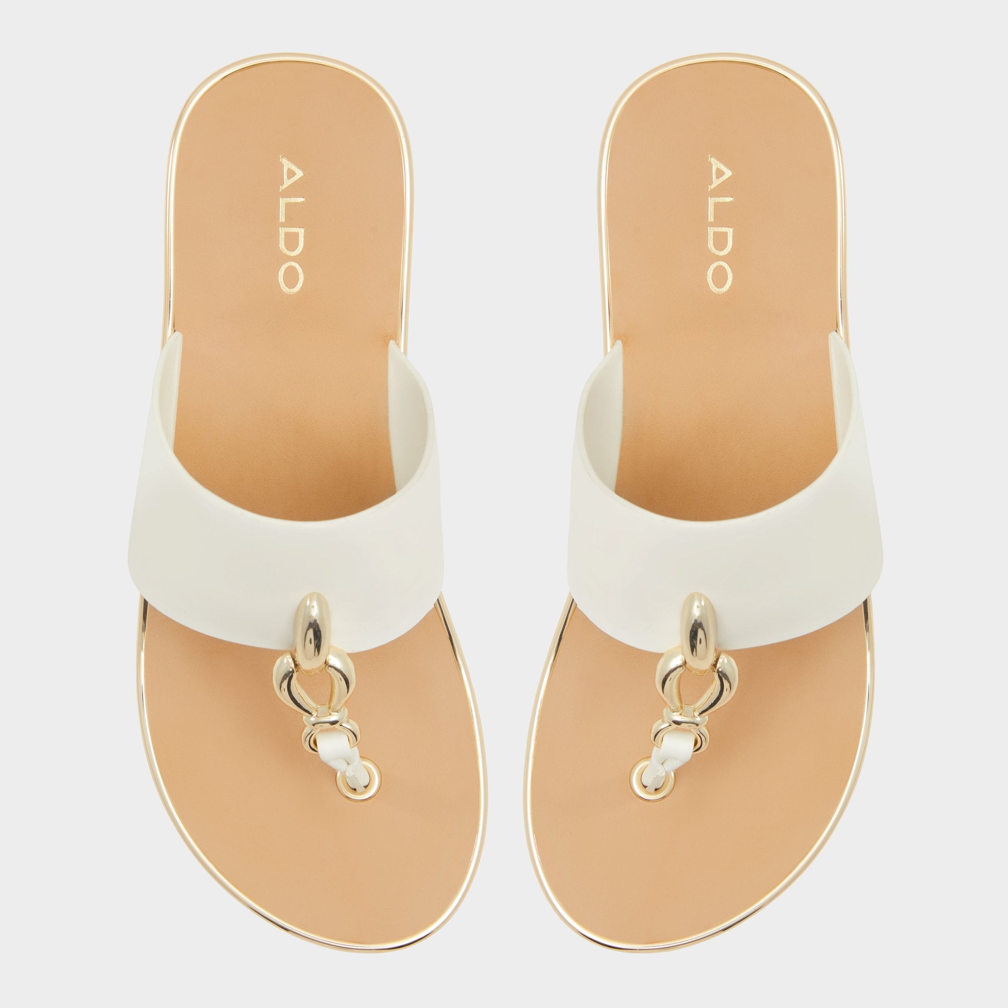 Penelopy White Women's Wedges - Wedge sandal, Wedge heel