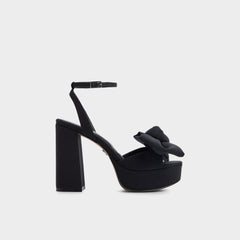 Luscious in Black 14154112 - Strappy heeled sandal, Platform