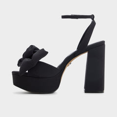 Luscious in Black 14154112 - Strappy heeled sandal, Platform