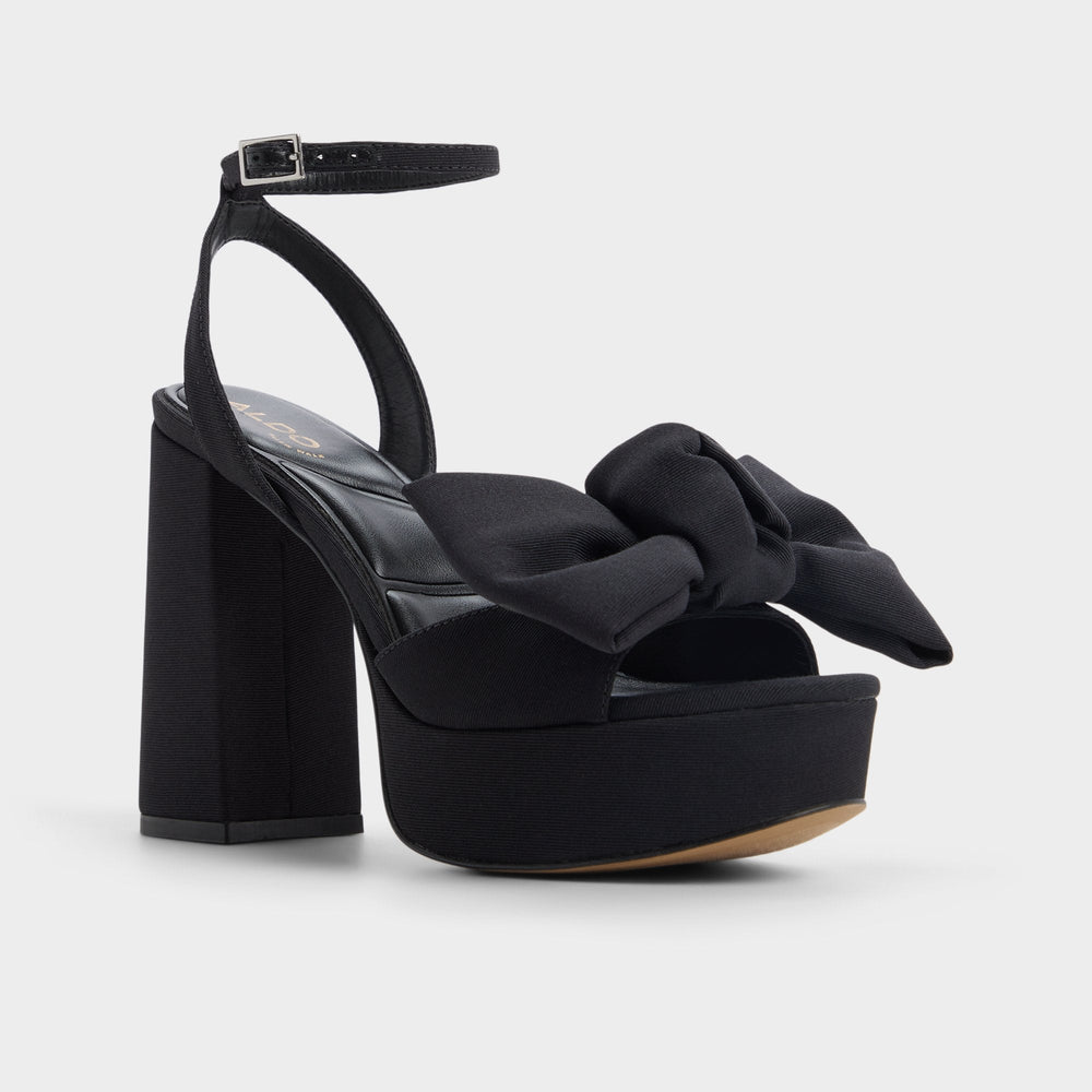 Luscious in Black 14154112 - Strappy heeled sandal, Platform