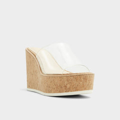 Midsommar Clear Women's Wedges - Wedge sandal, Wedge heel
