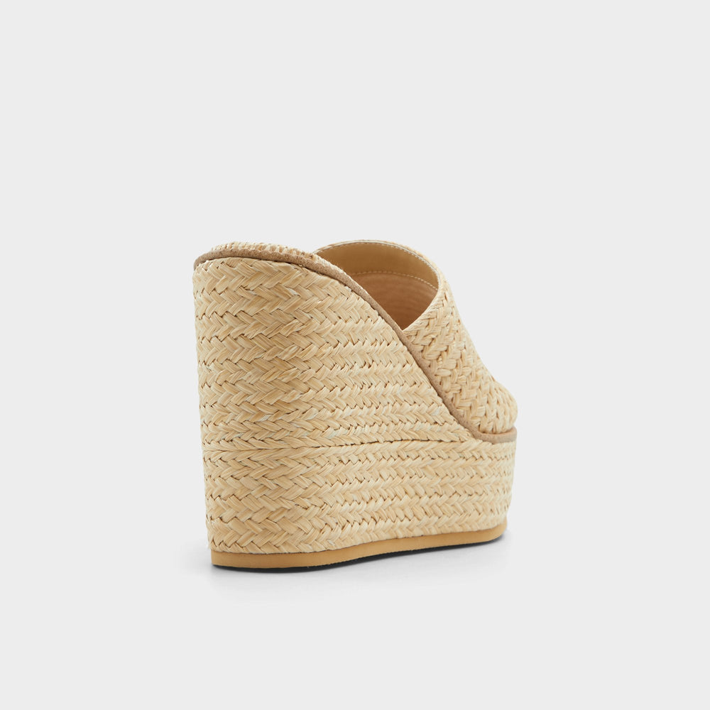 Midsommar Open Natural Women's Wedges - Wedge sandal, Wedge heel