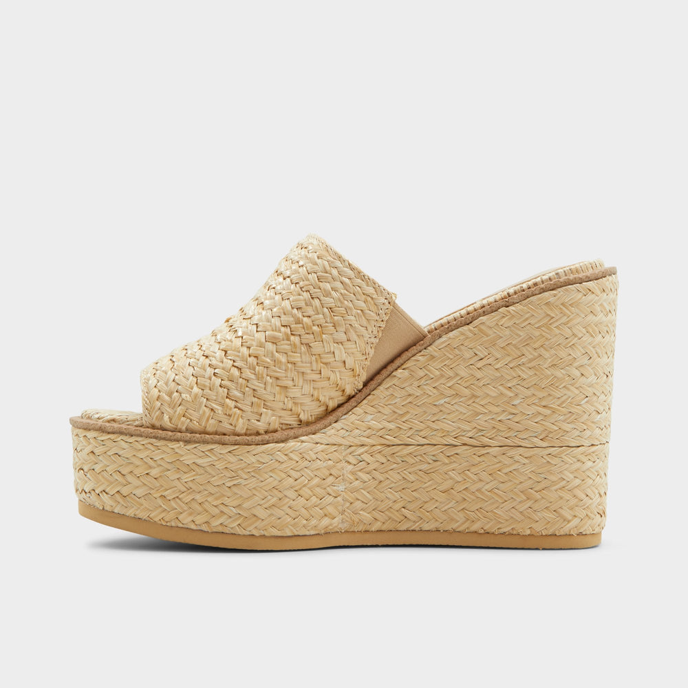 Midsommar Open Natural Women's Wedges - Wedge sandal, Wedge heel