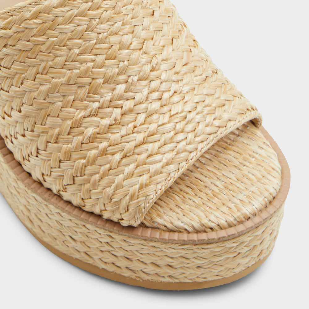 Midsommar Open Natural Women's Wedges - Wedge sandal, Wedge heel