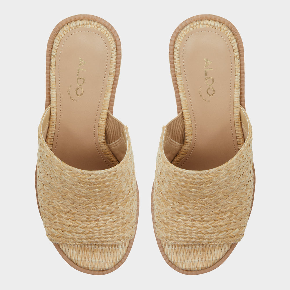 Midsommar Open Natural Women's Wedges - Wedge sandal, Wedge heel