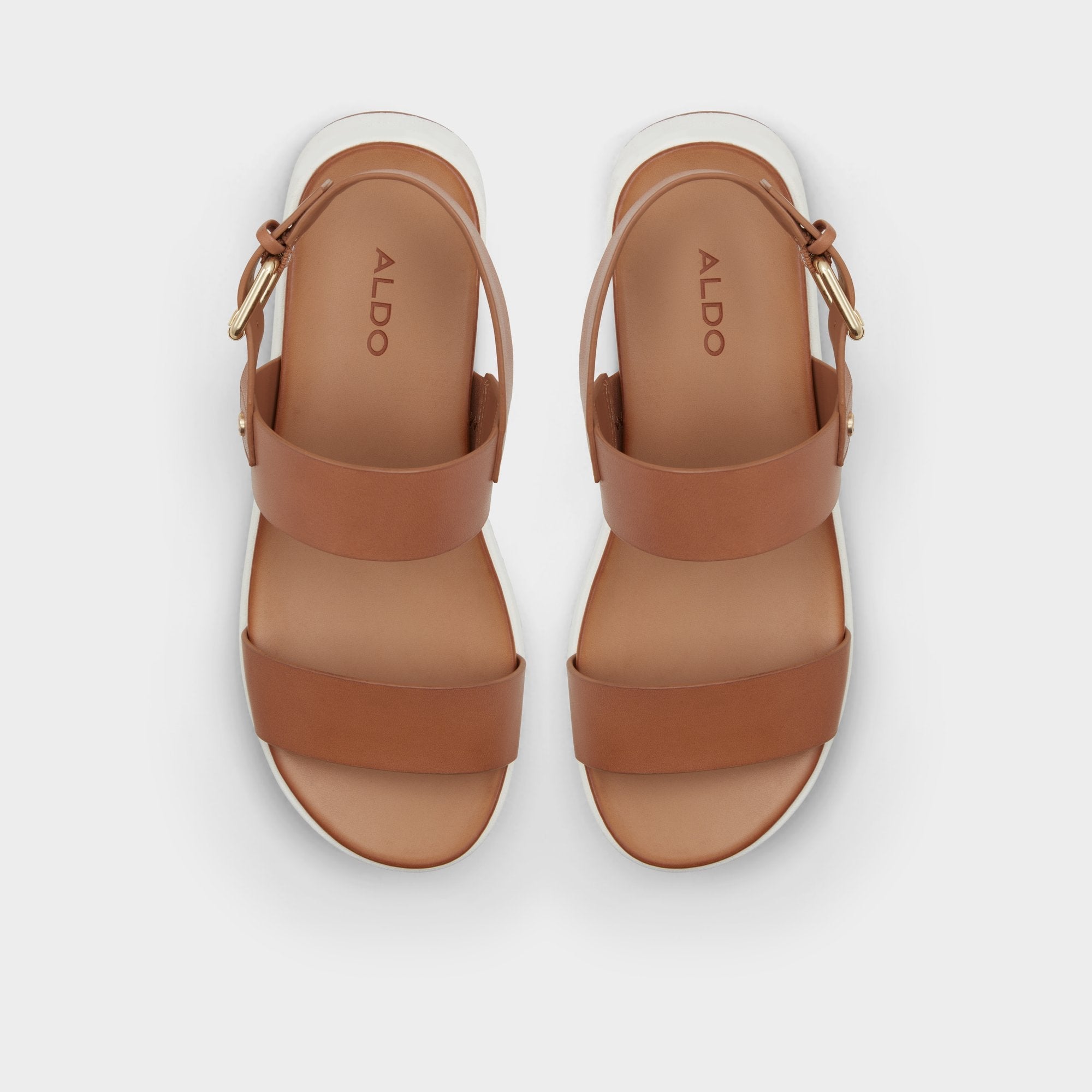 Silyia Dark Beige Women's Sandals - Flat sandal