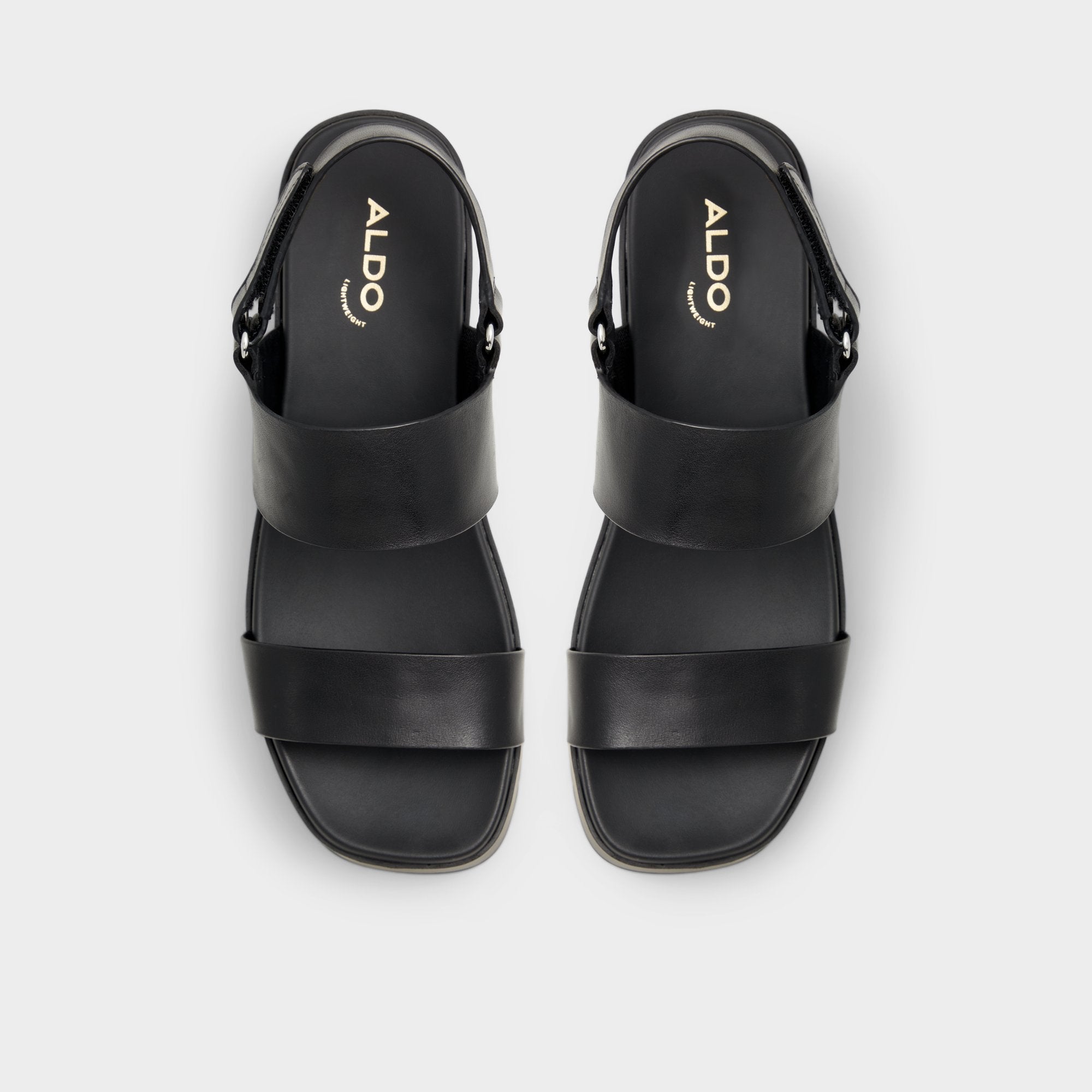 Thila Open Black Women's Wedges - Wedge sandal