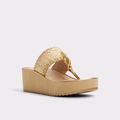Penelopy Natural Women's Wedges - Wedge sandal, Wedge heel
