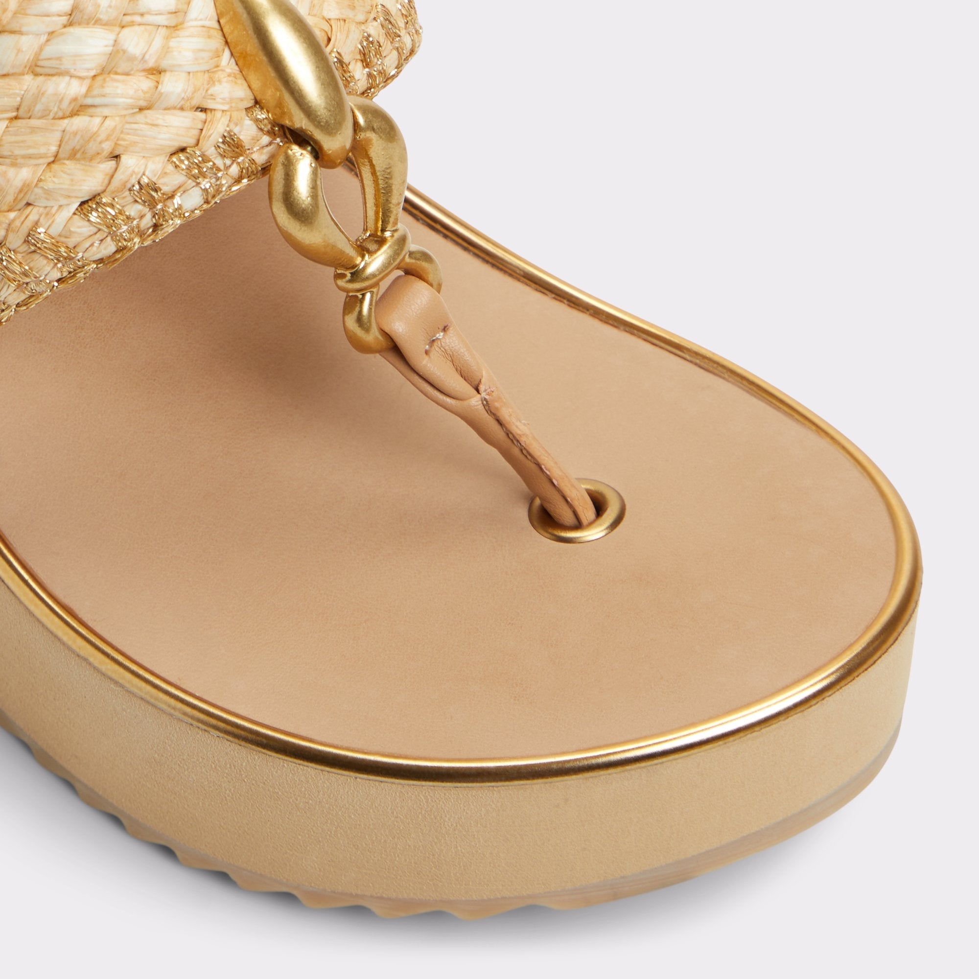 Penelopy Natural Women's Wedges - Wedge sandal, Wedge heel