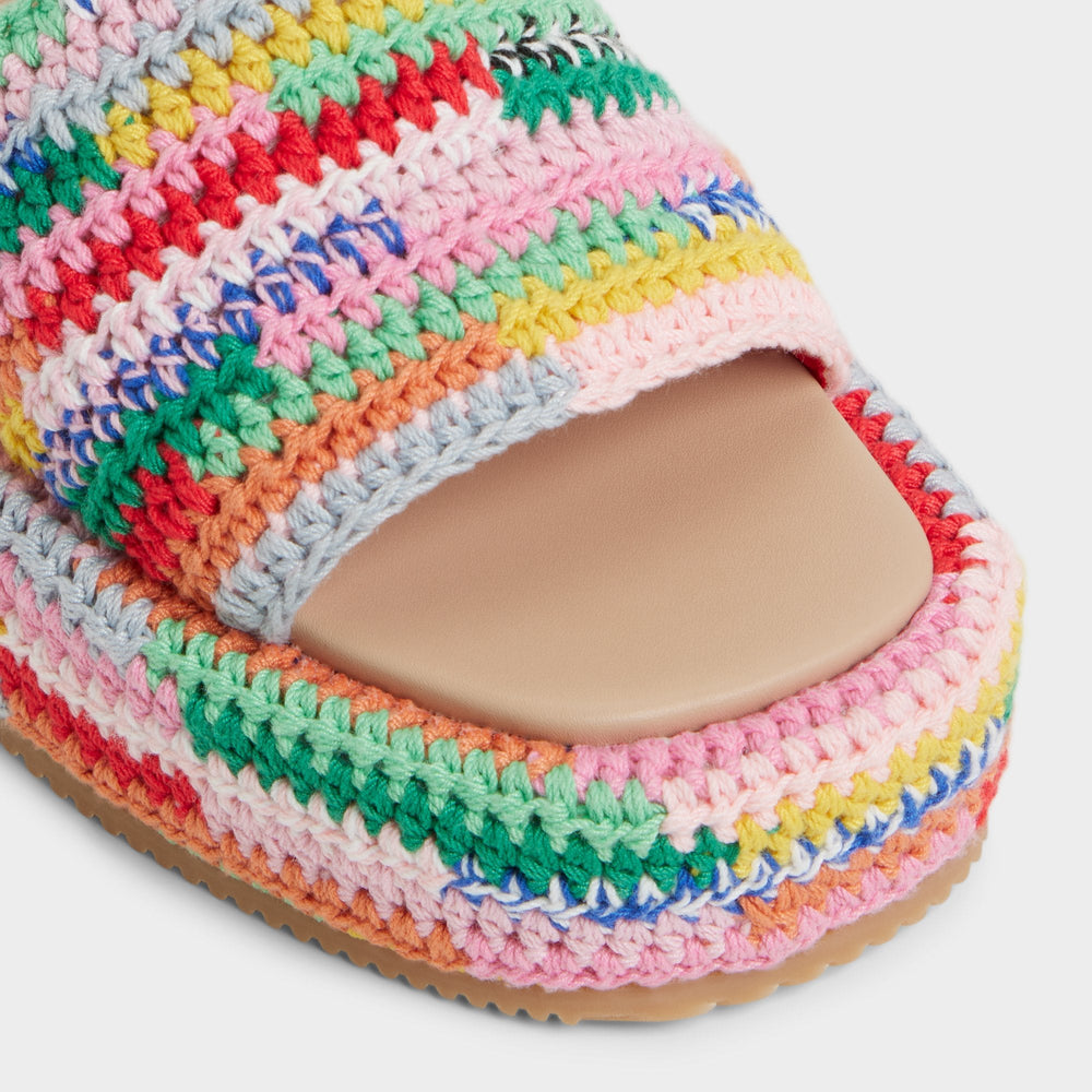 Bohemina Bright Multi Women's Platform sandals - Flatform sandal