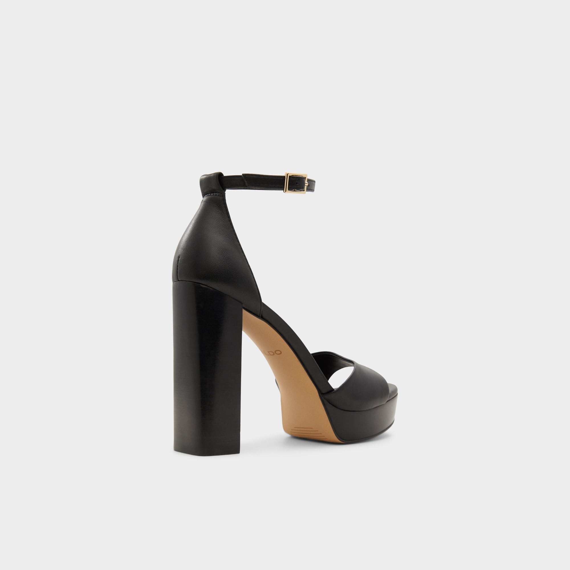 Enaegyn2.0 Black Women's Platform sandals - Strappy heeled sandal, Platform