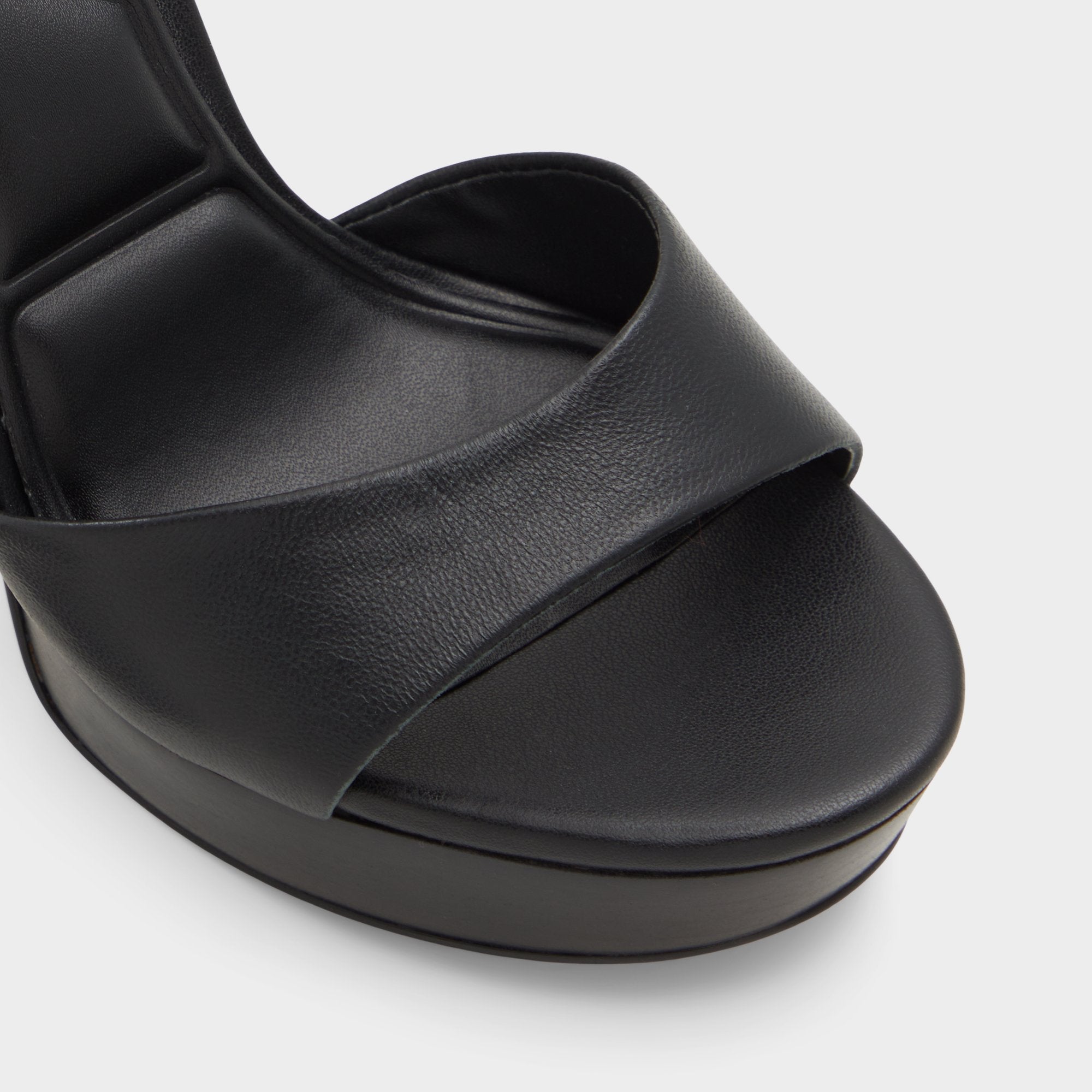 Enaegyn2.0 Black Women's Platform sandals - Strappy heeled sandal, Platform