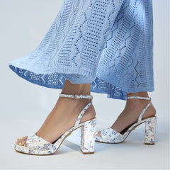 Gracious Multi Women's Block heels - Strappy heeled sandal, Block heel