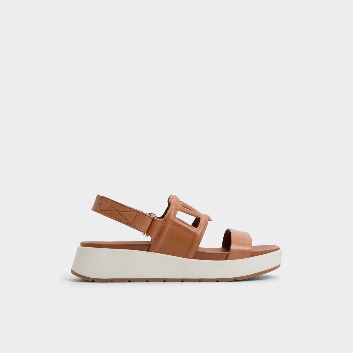 Onuvia Medium Brown Women's Footbed sandals - Footbed sandal, Flatform