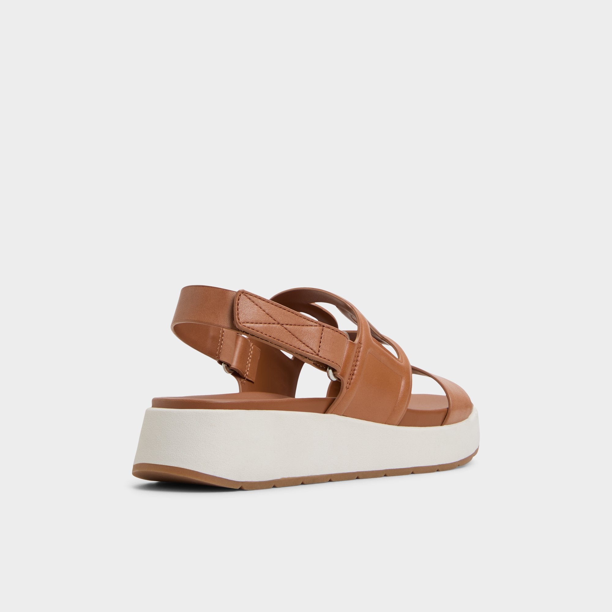 Onuvia Medium Brown Women's Footbed sandals - Footbed sandal, Flatform