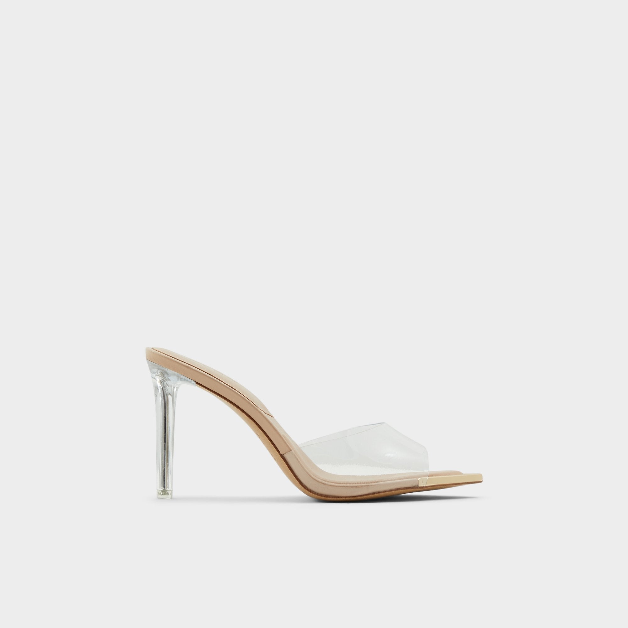 Annabrilden Bone Women's Heeled mules - Heeled mule, Stiletto heel