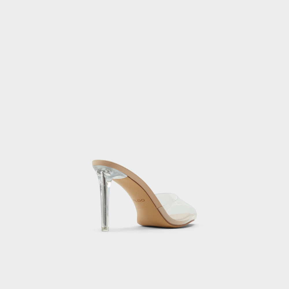 Annabrilden Bone Women's Heeled mules - Heeled mule, Stiletto heel