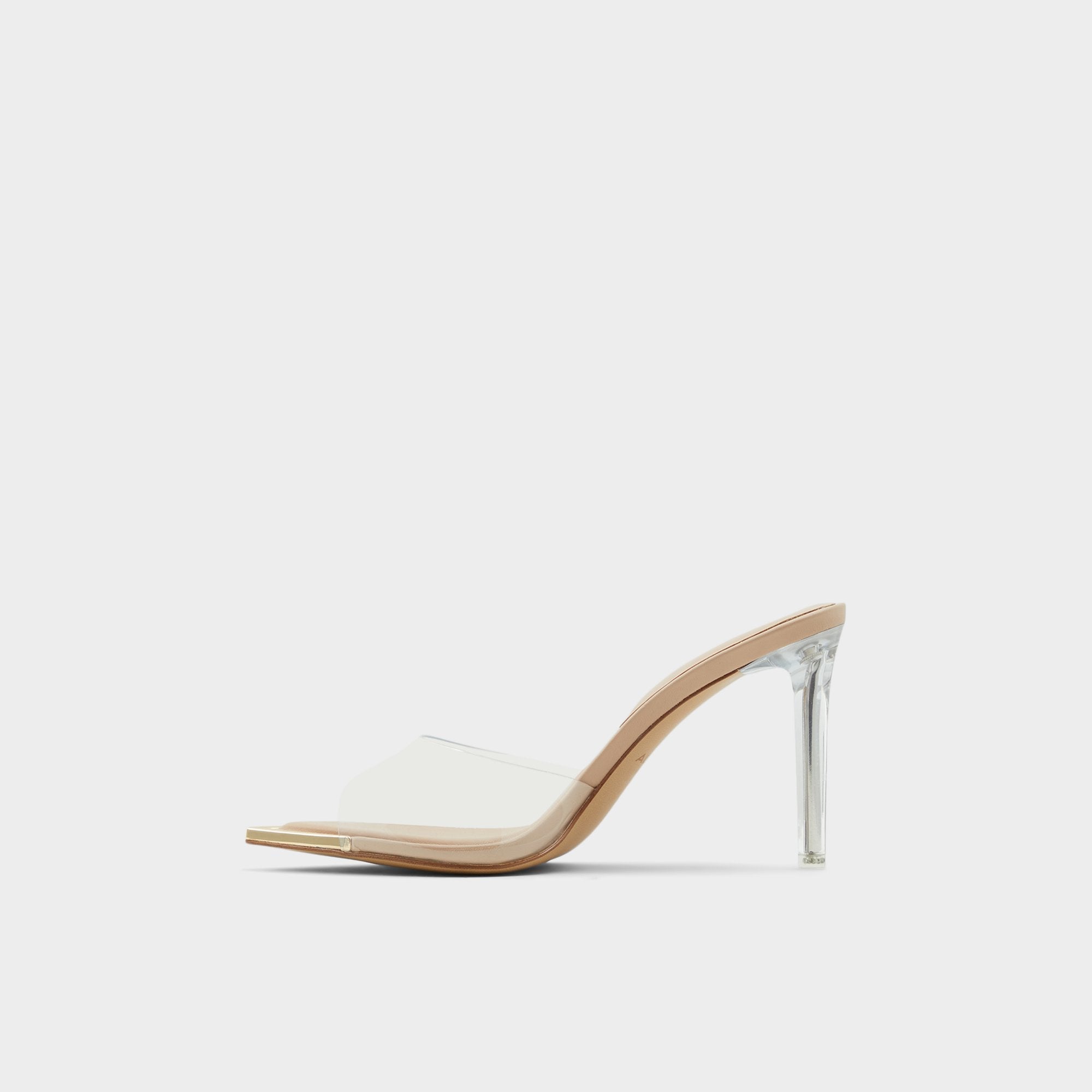 Annabrilden Bone Women's Heeled mules - Heeled mule, Stiletto heel