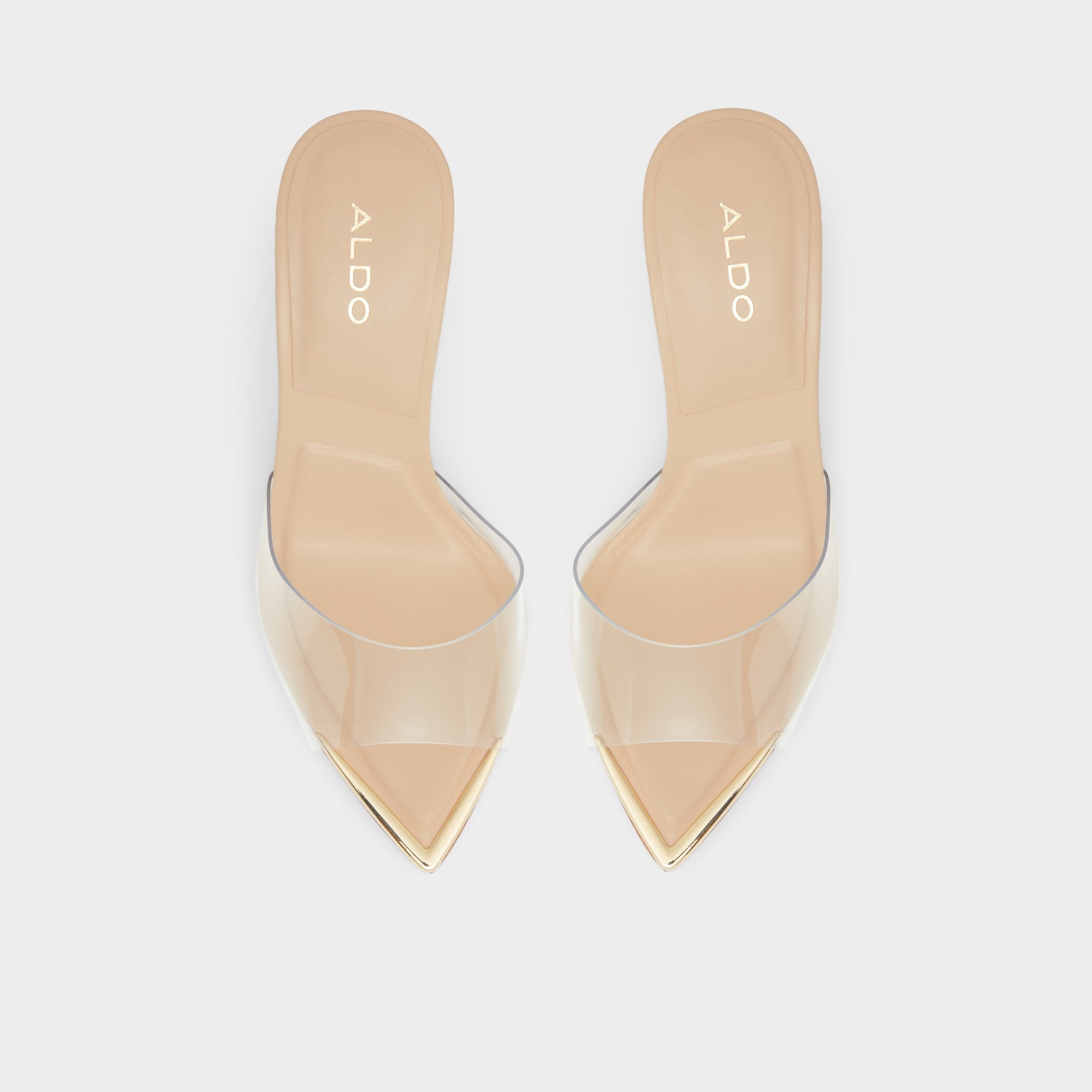Annabrilden Bone Women's Heeled mules - Heeled mule, Stiletto heel