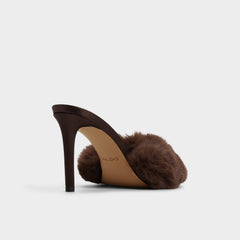 Anniebrilden in Dark Brown 14163209 - Heeled mule, Stiletto heel