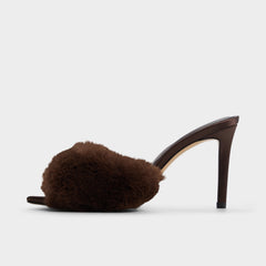 Anniebrilden in Dark Brown 14163209 - Heeled mule, Stiletto heel