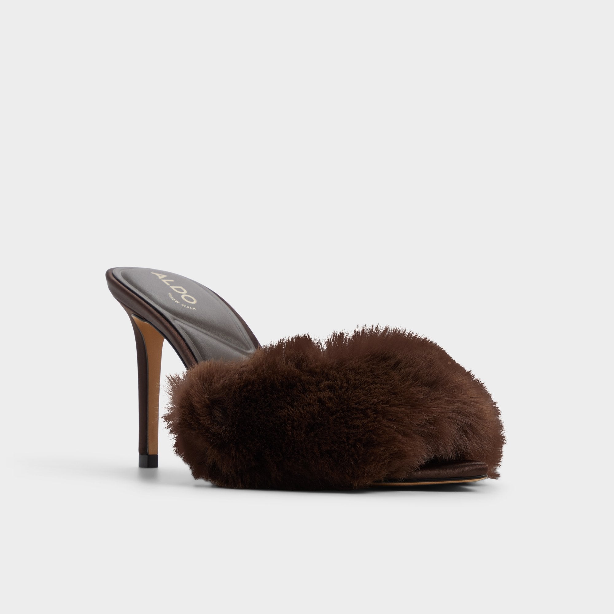 Anniebrilden in Dark Brown 14163209 - Heeled mule, Stiletto heel
