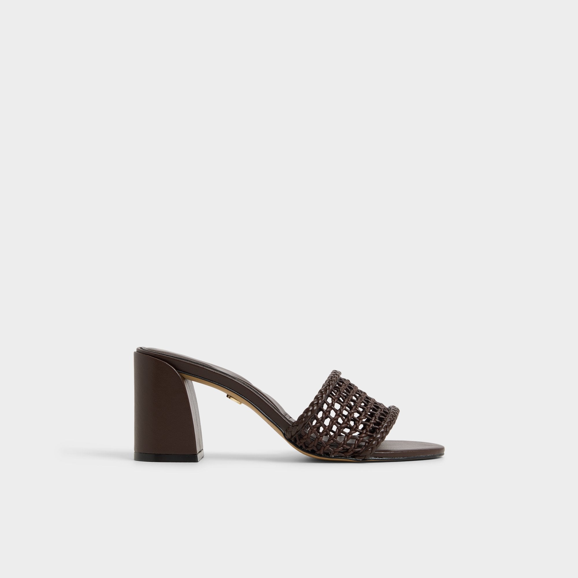 Beachdate Dark Brown Women's Block heels - Heeled mule, Block heel