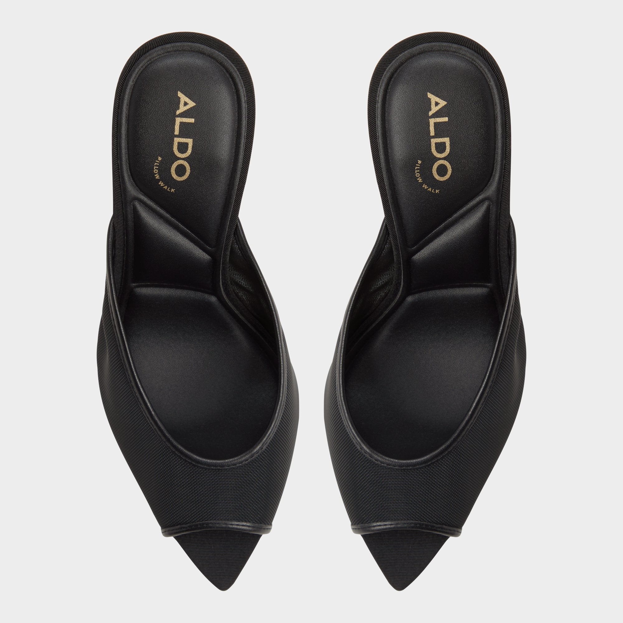 Elennah in Black 14161302 - Heeled mule, Stiletto heel
