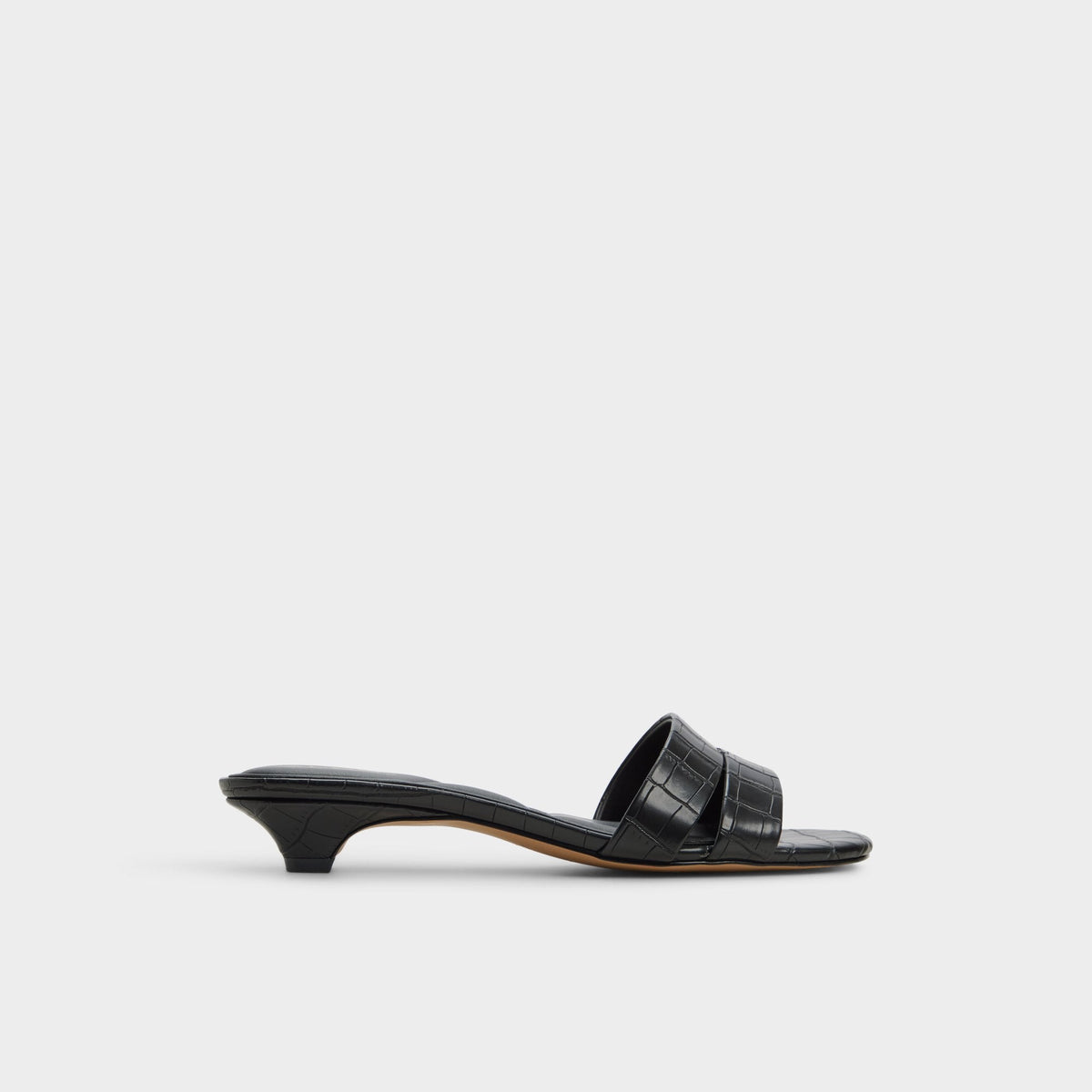 Scarletta Black Women's Heeled mules - Heeled mule, Kitten heel