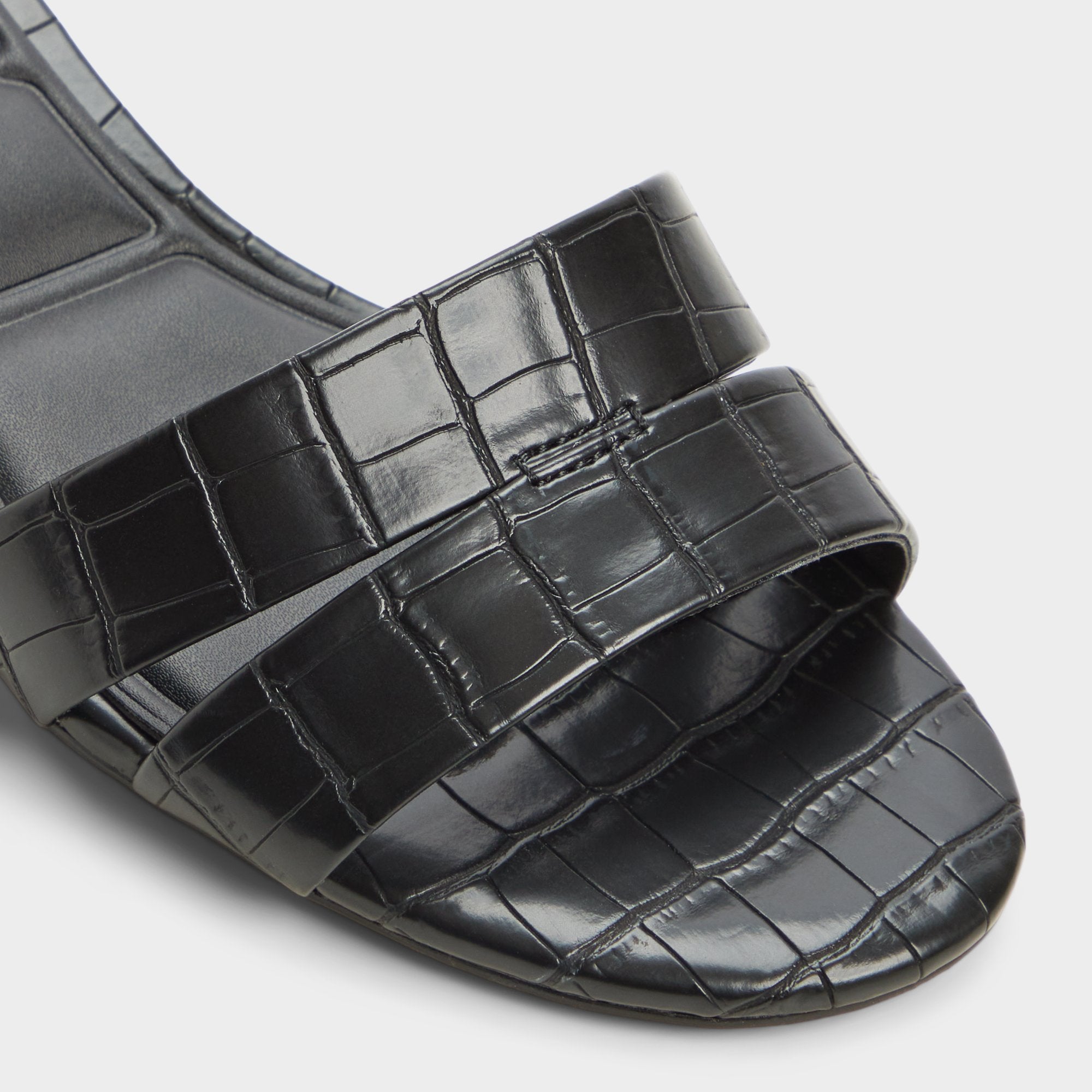 Scarletta Black Women's Heeled mules - Heeled mule, Kitten heel