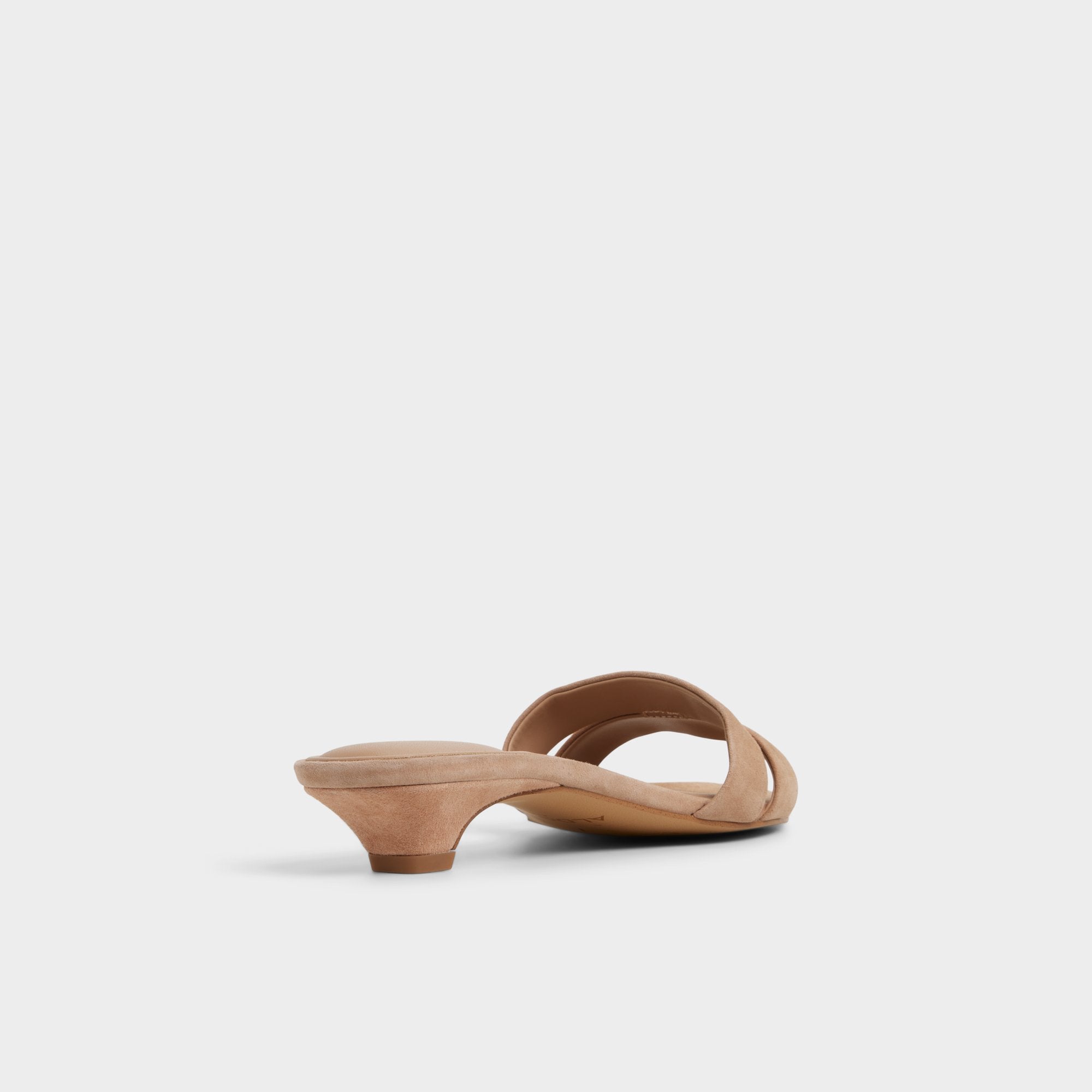 Scarletta Medium Brown Women's Heeled mules - Heeled mule, Kitten heel