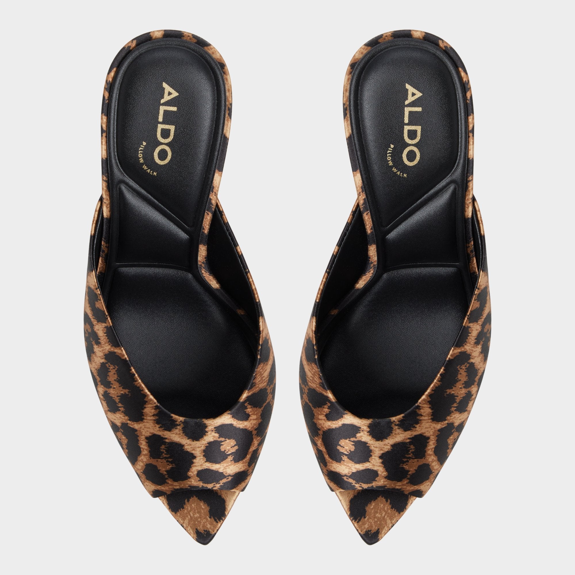 Elenara Brown Multi Women's Heeled mules - Heeled mule, Stiletto heel