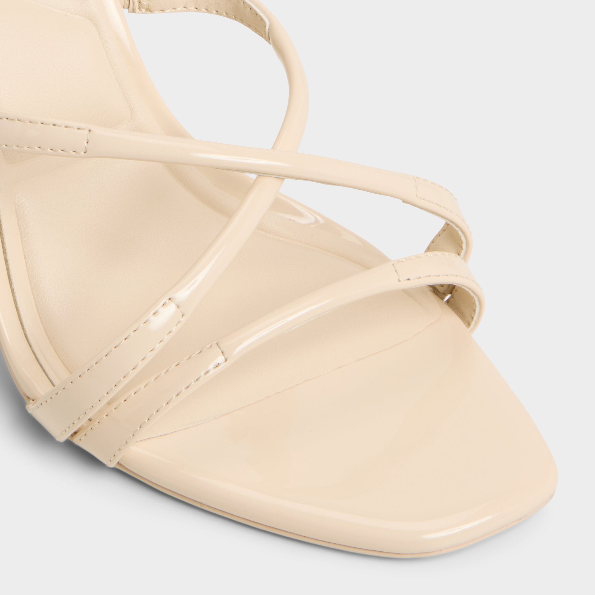 Velaia Light Beige Women's Heeled mules - Heeled mule, Stiletto heel